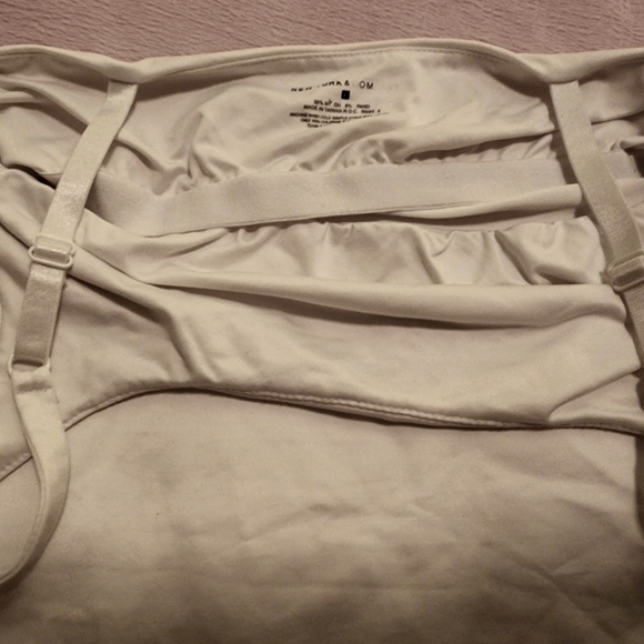 White Cami with built-in bra.  I have two exact ones. - Picture 3 of 4